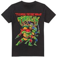 teenage mutant ninja turtles camiseta mutant mayhem para hombre