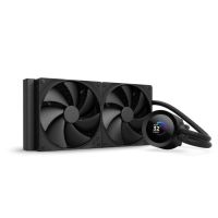 refrigeracion liquida nzxt kraken plus 280mm 2 ventiladores display tft pwm negro