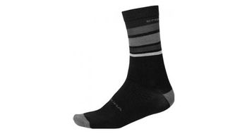 Endura baabaa merino stripe socks black mat