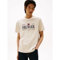 tommy hilfiger camiseta mw0mw39585 icon-acg newspint para hombre
