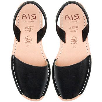 Ria Sandalias 20002-S2 VELVET NERO para mujer