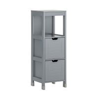 armario de bano mdf gris