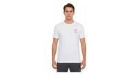 camiseta de manga corta rubb r mountain addict blanca