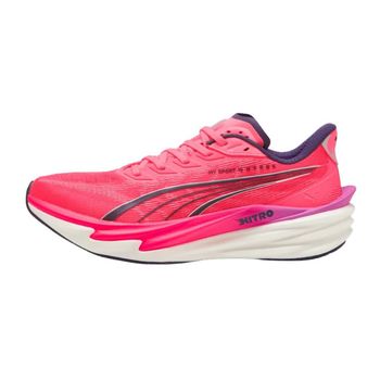 Zapatillas Puma Deviate NITRO 4 HYROX Rosa Morado SS26, Talla 45 - EUR