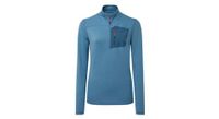 vellon mountain equipment lumiko zip t azul mujer