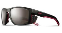 par de gafas de sol julbo shield alti arc 4 negro rosa   gris