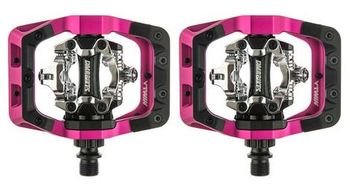 Pedales dmr v twin magenta