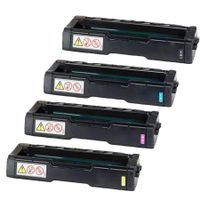 compatible multipack kyocera fs-c1020mfp printer toner cartridges 4 pack -tk150k