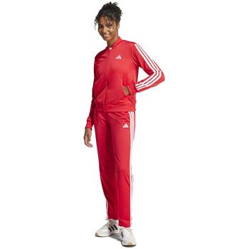 adidas Chaqueta deporte Ensemble de survêtement Essentials 3 Stripes rouge para mujer