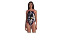 traje de bano arena  p verano  p tropical mujer negro   naranja