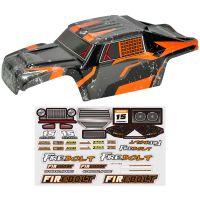 carcasa de repuesto para coche rc hbx 901901a 112 con hoja de pegatinas - piezas y accesorios de modelos de vehiculos