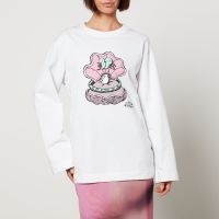 baum und pferdgarten jeevana printed organic cotton-jersey top - xs