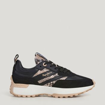 Pepe Jeans Zapatillas Lucky Fenix W Negro PLS600019-ACK