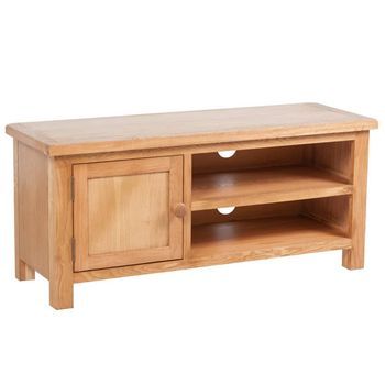 Mueble Para Tv Madera Maciza De Roble 103x36x46 Cm Vidaxl