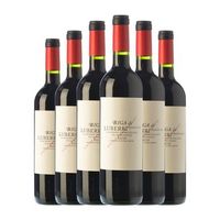 luberri vino tinto biga rioja crianza 75 cl 135 vol caja de 6 unidades