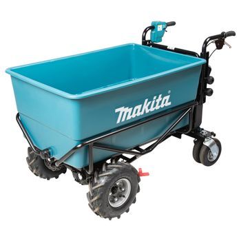 Makita Dcu605z Carretilla 18vx2 Lxt 300kgs Bl Con Depósito