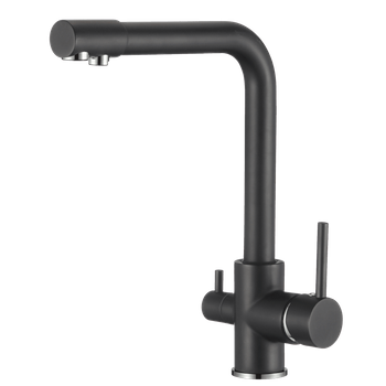 Grifo De Cocina Darma Negro Mate