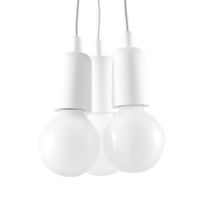 lampara colgante tina blanco 3 luces