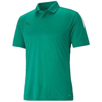 Puma Polo Polo manches courtes teamLIGA Sideline Vert para hombre