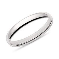 anillo para hombre en oro blanco de 14 quilates