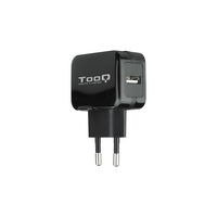 cargador usb pared tooq tqwc-1s01 1pto 24a negro