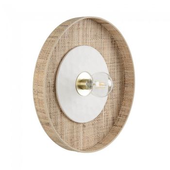 Aplique de pared portinatx 50 blanco