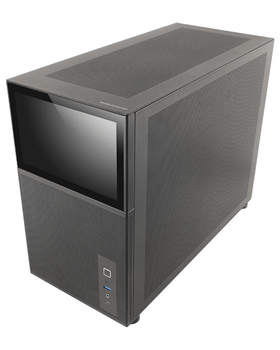 CAJA MICROATX GAMING MARS GAMING MC-LCD NEGRA CON PANTALLA IPS 8