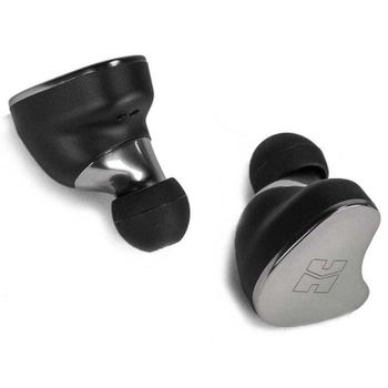 Auriculares HIFIMAN TWS800 inalámbricos Bluetooth 5.0 para música y llamadas, resistentes al agua, control táctil, color plata