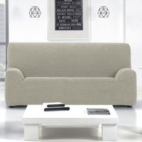 funda sofa 3 plazas glamour beige