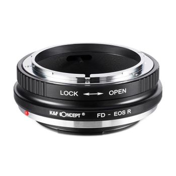Anillo adaptador K&F Concept Canon FD a Canon RF Montura Manual Enfoque Infinito