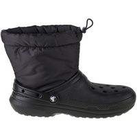 crocs descansos classic lined neo puff boot para mujer