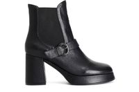 botin de mujer en napa con elastico black 37