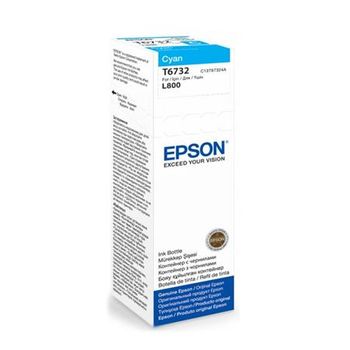 Epson T6732 (T67324A) Cyan Original Ink Bottle