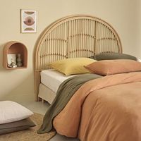 cabecero de cama de ratan 140 cm