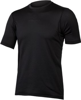 Endura Transloft Short Sleeve Base Layer, Black