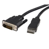 cable adaptador displayport a dvi startech 3 m macho-macho 1920x1200