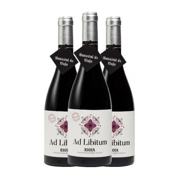 Sancha Vino Tinto Ad Libitum Monastel Rioja Crianza 75 Cl 13% Vol. (pack De 3 Unidades)