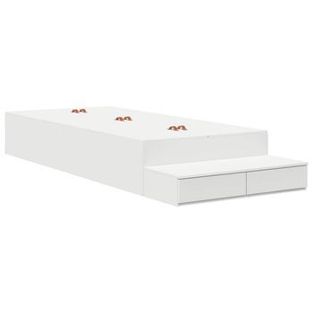 Cama Con Almacenamiento Con Cajón 100 Cm Madera De Ingeniería Vidaxl