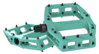 Par de pedales  p planos  p trek line elite verde