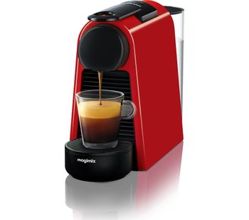 NESPRESSO by Magimix Essenza Mini Coffee Machine - Ruby Red, Red