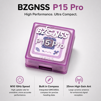 Módulo GPS BZGNSS P15 Pro con Chip U-Blox M10 de 10.ª Generación para Drones de Carreras FPV de Alto Rendimiento, Posicionamiento Confiable, Nuevo