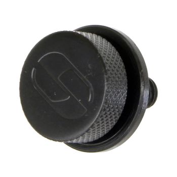Pomo de fijación del asiento 1/4''-28 Saddlemen negro