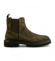 boss para hombre 50552572 botines de piel chelsea julyo verde 45 plano ninguno