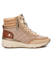 carmela para mujer 16182104-beige zapatillas de piel 161821 beige 37 3 a 5cm cremallera casual
