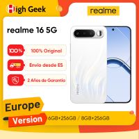 realme 16 5g 2026 nuevo smartphone version europea bateria titan de 6550 mah camara de 50 mp pantalla amoled de 4200 nits visible a la luz del sol y diseno air