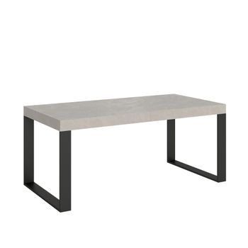 Mesa Extensible 200/460x90 Cm Tecno Cachemir Patas Antracita