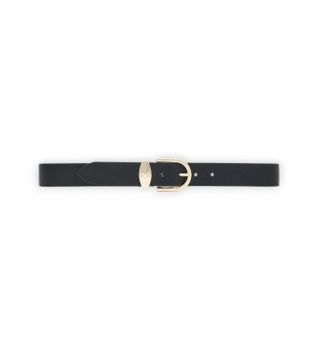 A|X Armani Exchange para mujer. XW002619AF22693UC001 Cinturón Tongue negro (85cm), Casual, Piel