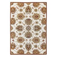 alfombra de lana beige claromarronverde oliva 140 x 200 cm pelo largo ezine