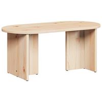 mesa de cafe  mesa de centro natural 80 x 395 x 35 cm madera maciza de pino