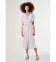 pepe jeans para mujer pl953762 vestido linda rosa claro s casual algodon manga corta